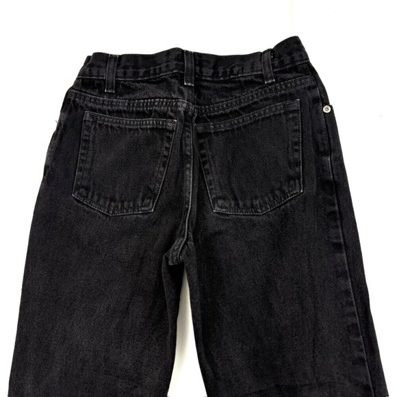 L.A. Blues Straight Slim Women's size 4P Black Denim Jeans - Picture 3 of 3